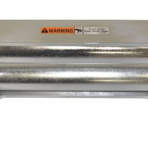 WARN Industries Winch Fairlead, Roller Style, Industrial, For 10 Inch Drum, Chrome – 30859
