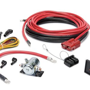 WARN Industries Winch Power Cable, Quick Connect, For Rear Mounting of Portable Winch, Connects to Battery – 32963