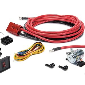 WARN Industries Winch Power Cable, Quick Connect, For Rear Mounting of Portable Winch, Connects to Battery – 32966