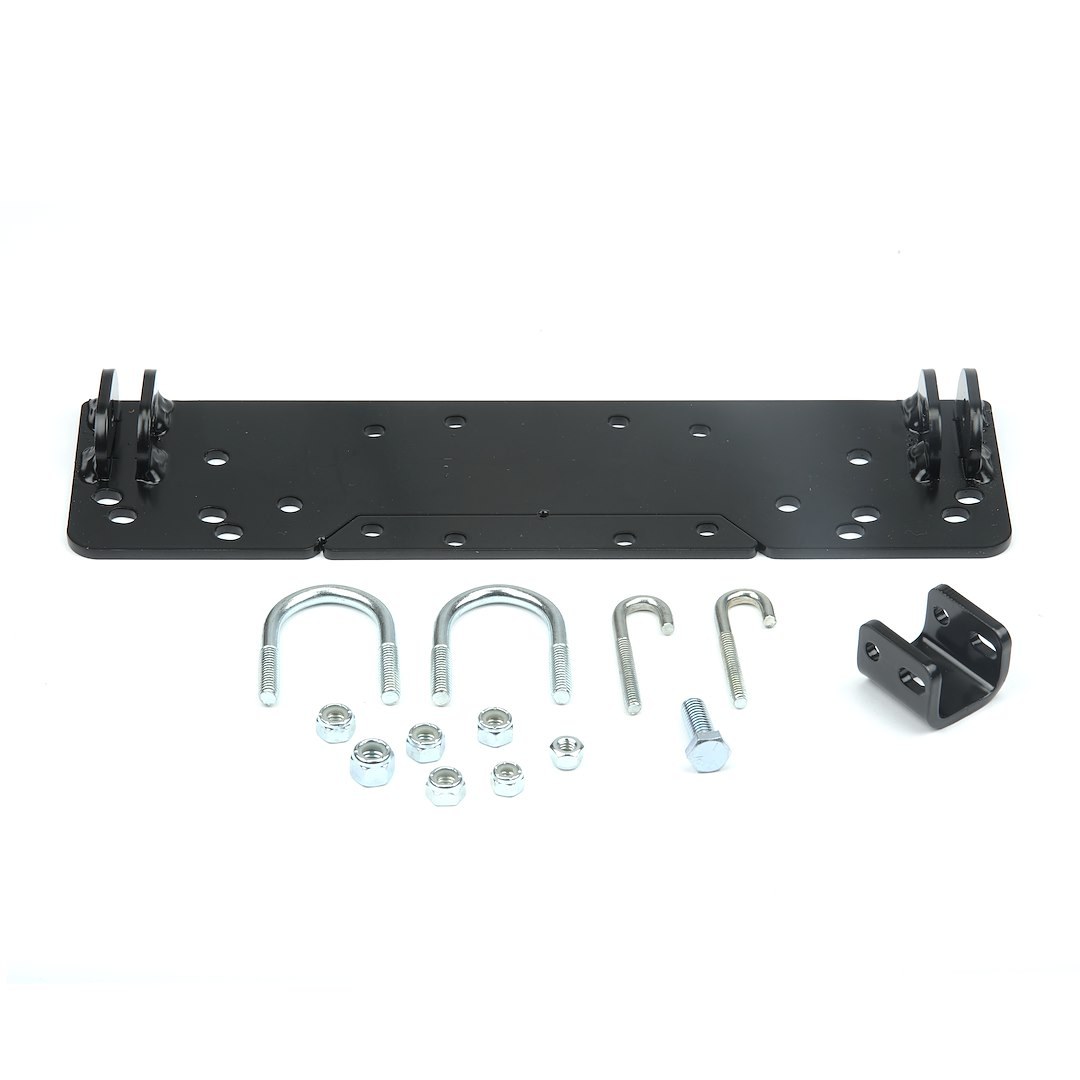 WARN Industries Snow Plow Mount, Center Kit, Black, Includes Mounting Bracket and Hardware. Requires Base Tube Assembly. See Required Parts. – 37852