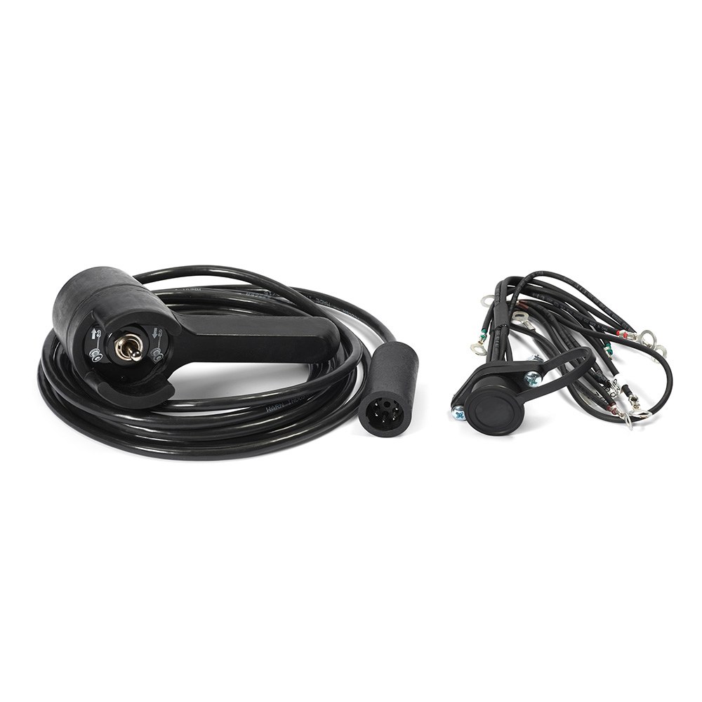 WARN Industries Winch Remote Hand Held Controller, 12 Foot Length, With Cable to Convert 3 Wire to 5 Wire System – 38625