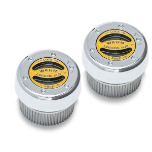WARN Industries Locking Hub, Premium Manual, 30 Spline, Internal Mount, Set of 2 – 38826