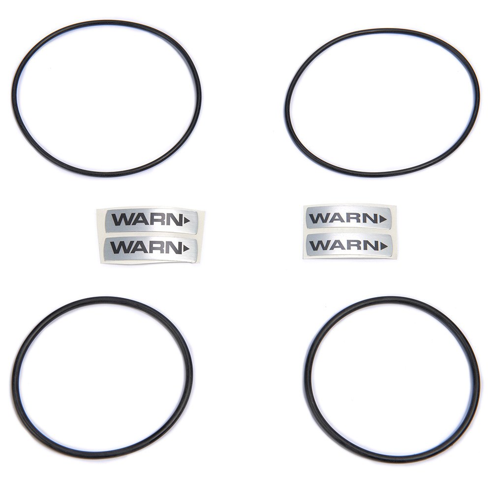 WARN Industries Locking Hub Service Kit, Services Standard Hub Part #29070, 29071, With Snap Rings, Gaskets, Retaining Bolts and O-Rings – 39128