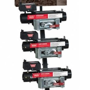WARN Industries Point of Purchase Display Header Card, For Warn 40725 Winch Stand with Truck Winches – 40726