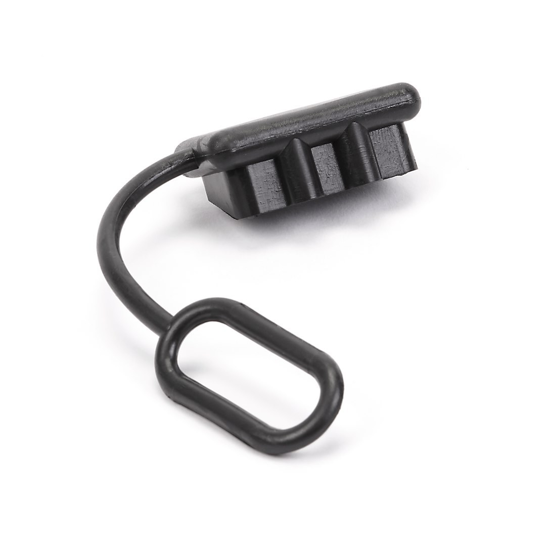 WARN Industries Winch Power Cable Connector Dust Plug, Quick Connect, For 50 Amp Quick Connect Plug, Single – 60917