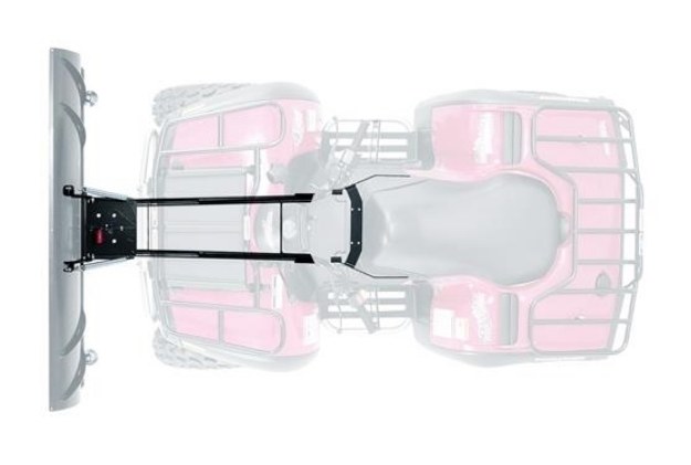 WARN Industries Snow Plow Mount, Center Kit, Black, Includes Mounting Bracket and Hardware. Requires Base Tube Assembly. See Required Parts. – 61611