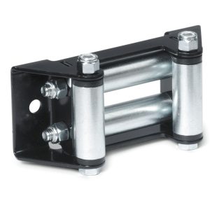 WARN Industries Winch Fairlead, Roller Style, For 1700, 4700 and 1500AC Winches, Steel – 64952