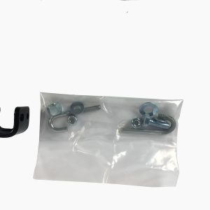 WARN Industries Snow Plow Mount Hardware, J-Bolt and Bracket Kit for Plow Base Tube Assembly 62100 and 86528 – 65050