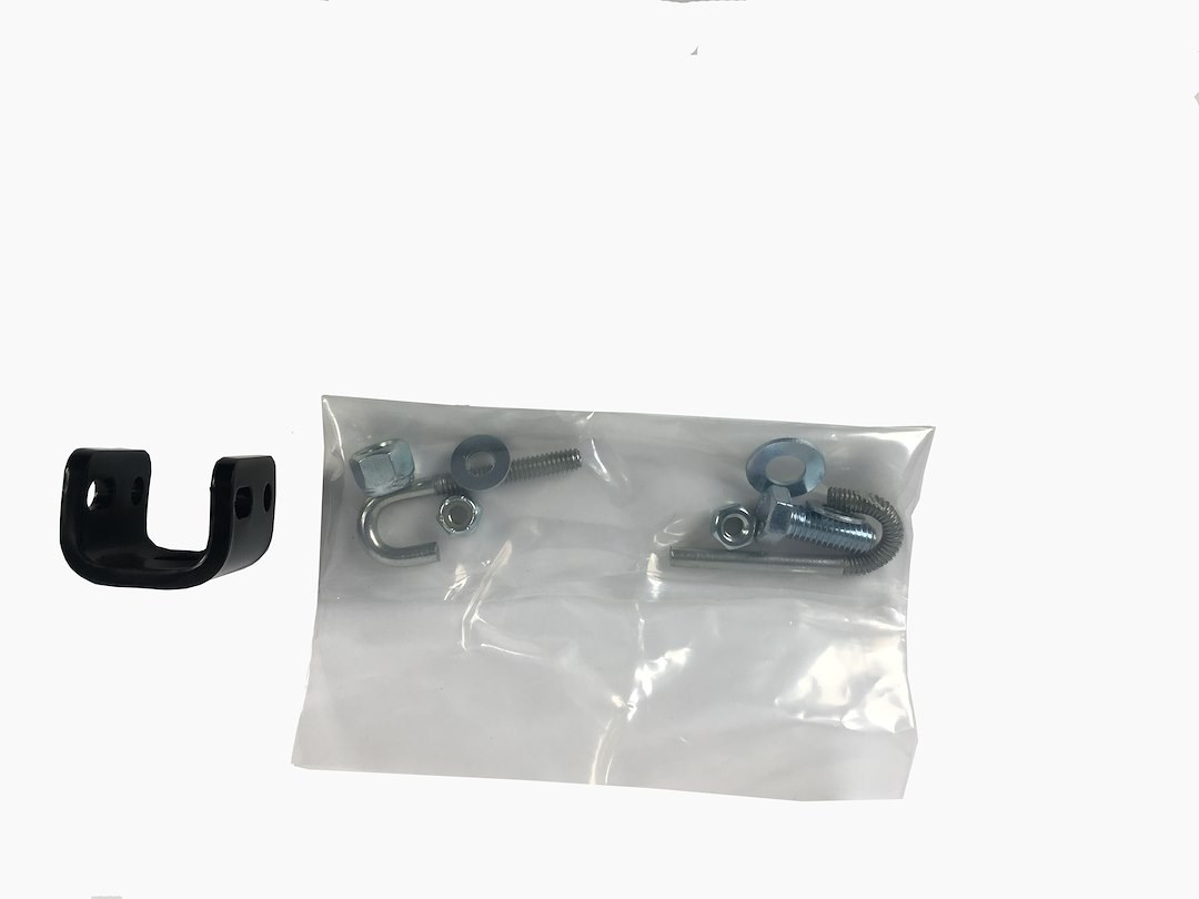 WARN Industries Snow Plow Mount Hardware, J-Bolt and Bracket Kit for Plow Base Tube Assembly 62100 and 86528 – 65050