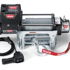 WARN Industries Winch, 9.5XP Series, Vehicle Mounted, Vehicle Recovery Winch, 12 Volt Electric, 9500 Pound Line Pull Capacity – 68500