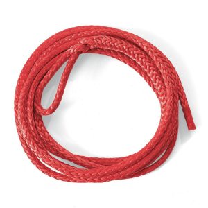 WARN Industries Winch Cable, For Use with Plow, 8 Foot, Synthetic Rope – 68560
