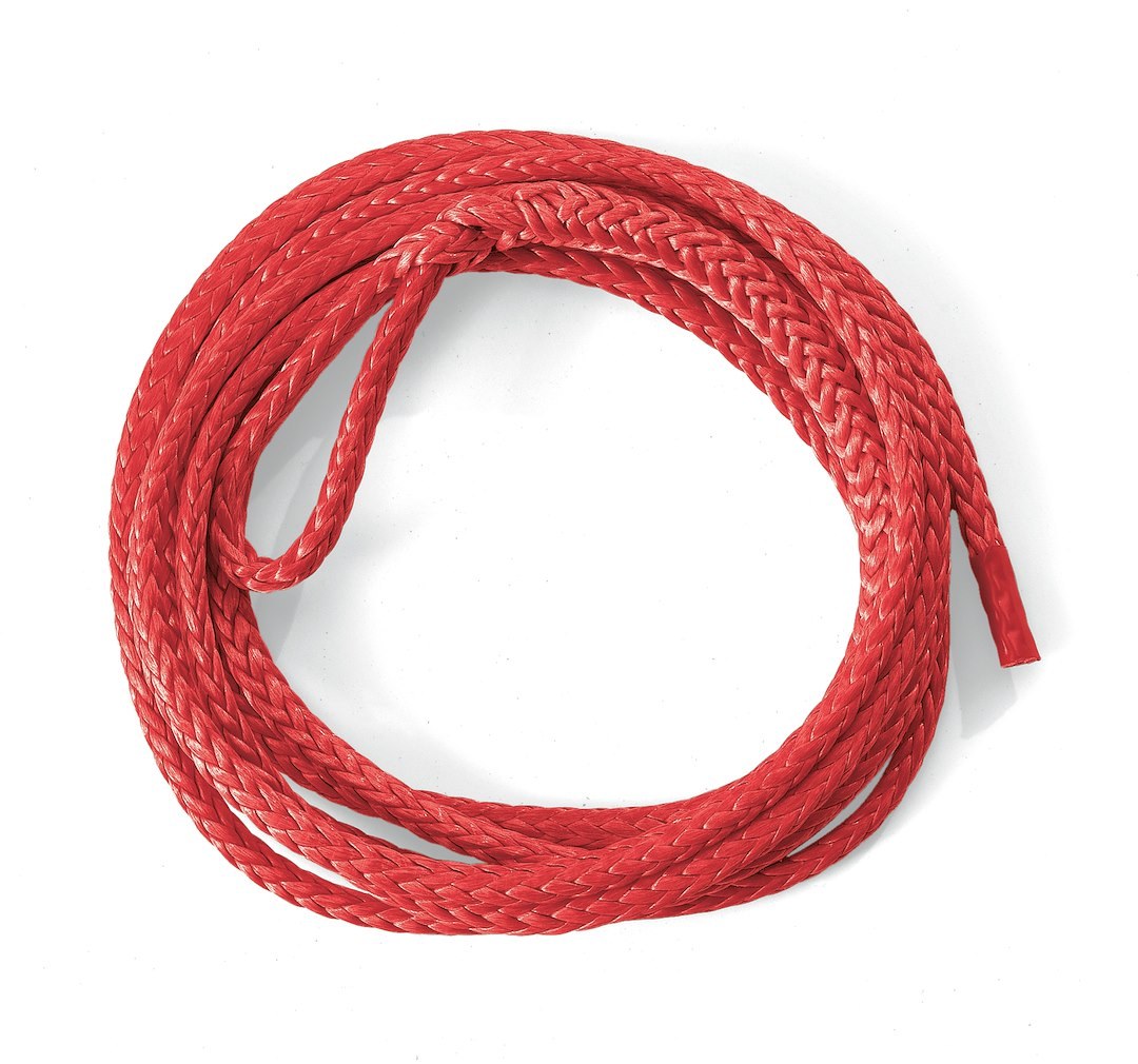 WARN Industries Winch Cable, For Use with Plow, 8 Foot, Synthetic Rope – 68560