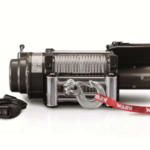 WARN Industries Winch, 16.5TI Series, Vehicle Mounted, Vehicle Recovery Winch, 12 Volt Electric, 16500 Pound Pull Line Capacity – 68801