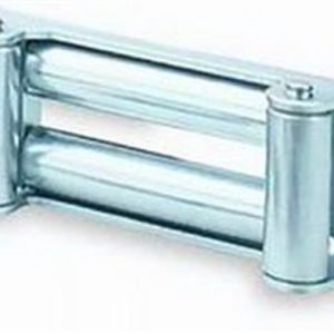 WARN Industries Winch Fairlead, Roller Style, For Use with M15000 and 16.5TI Winches, Zinc Plated – 69394