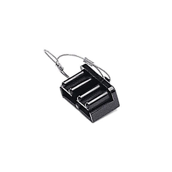 WARN Industries Winch Power Cable Connector Dust Plug, Quick Connect, For 175 Amp Quick Connect Plug, Single – 69847