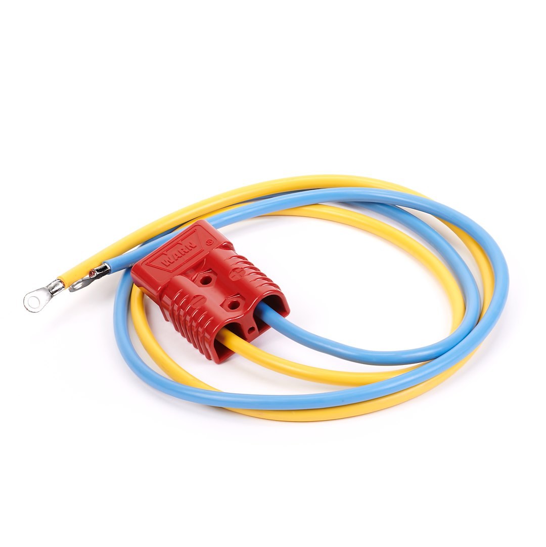 WARN Industries Winch Power Cable, For Vantage 4000/ Provantage 4500/ RT40 Winches, Connects to Battery – 70926
