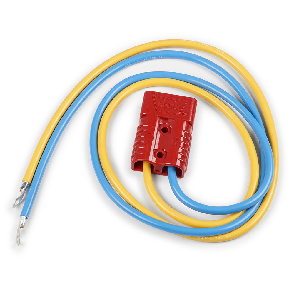 WARN Industries Winch Power Cable, For Vantage 4000/ Provantage 4500/ RT40 Winches, Connects to Battery – 70926