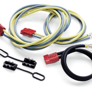WARN Industries Winch Power Cable, Quick Connect, For Mounting Portable Winch, Connects to Battery – 70928