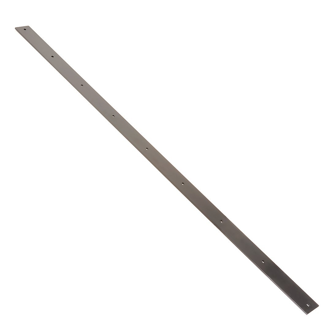 WARN Industries Snow Plow Cutting Edge, Replacement for Standard Steel Wear Bar, 72 Inch Length – 72047