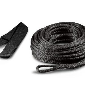 WARN Industries Winch Cable, For Warn RT25/ RT30/ 2.5CI/ 3.0CI Winches with Aluminum Drum, 3/16 Inch Diameter X 50 Foot Length, Synthetic – 72128