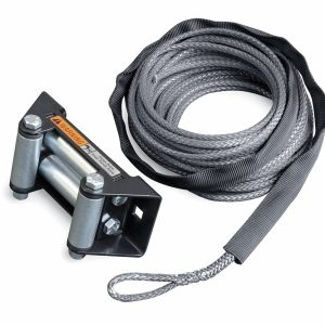 WARN Industries Winch Cable, For Warn RT40 and 4.0CI Winches with Aluminum Drum, 7/32 Inch Diameter X 50 Foot Length, Synthetic – 77835