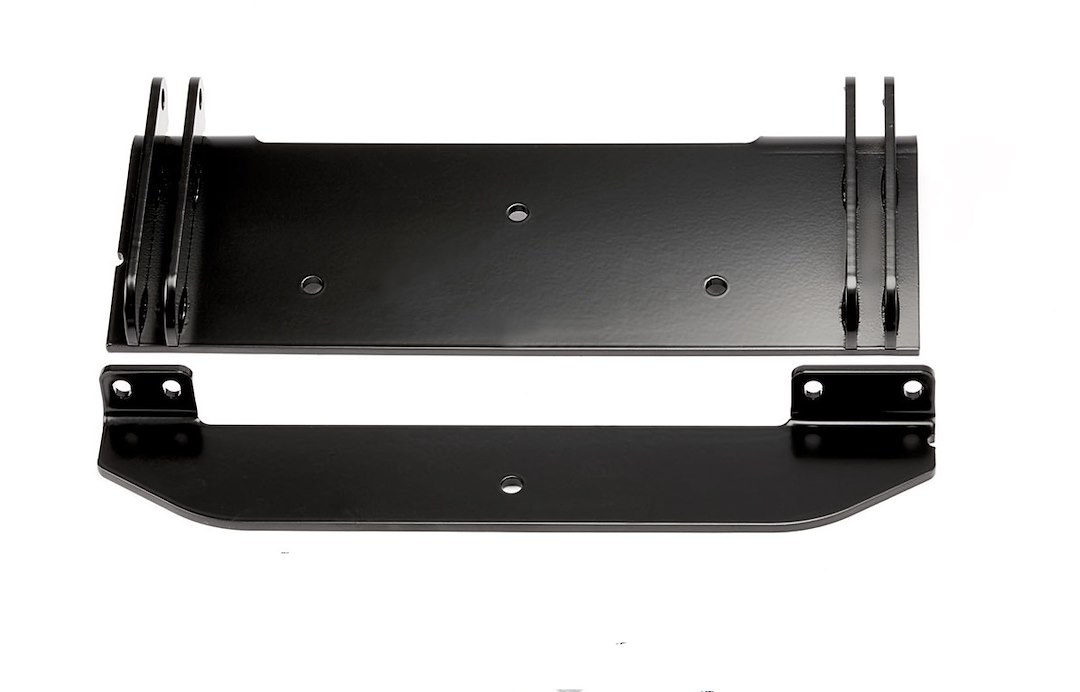 WARN Industries Snow Plow Mount, Center Kit, Black, Includes Mounting Bracket and Hardware. Requires Base Tube Assembly. See Required Parts. – 78395