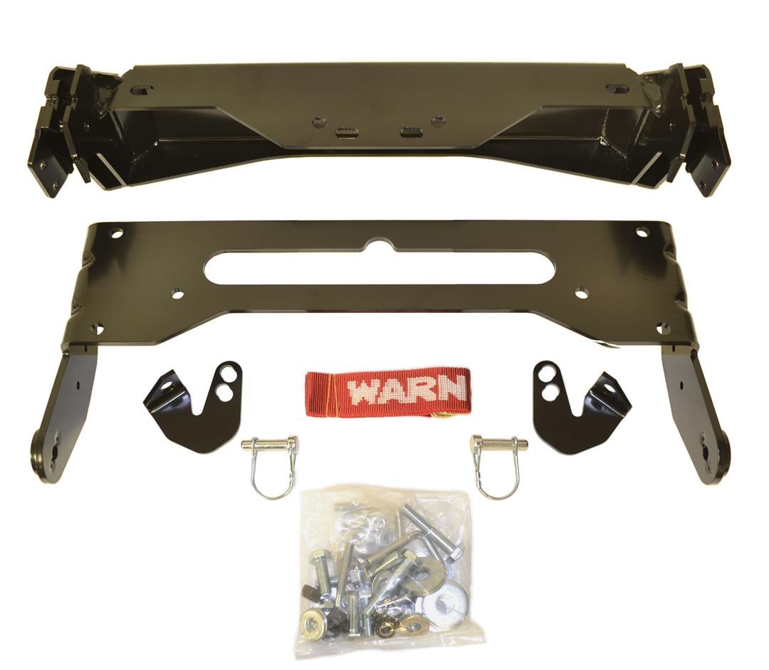 WARN Industries Snow Plow Mount, Provantage ™, Front Kit, Black – 79925