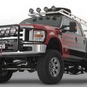 WARN Industries Driving/ Fog Light Mounting Bar, Trans4mer ® Gen II, For Warn Generation II Trans4mer Grille Guard, Mounts 4 Lights, Polished – 80148