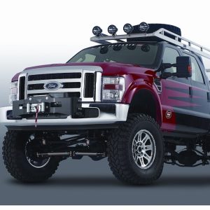 WARN Industries Driving/ Fog Light Mounting Bar, Trans4mer ® Gen II, For Warn Generation II Trans4mer Grille Guard, Mounts 4 Lights, Polished – 80148