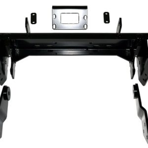 WARN Industries Snow Plow Mount, Front Kit, Black, Includes Mounting Bracket and Hardware. Requires Base Tube Assembly. See Required Parts. – 80534