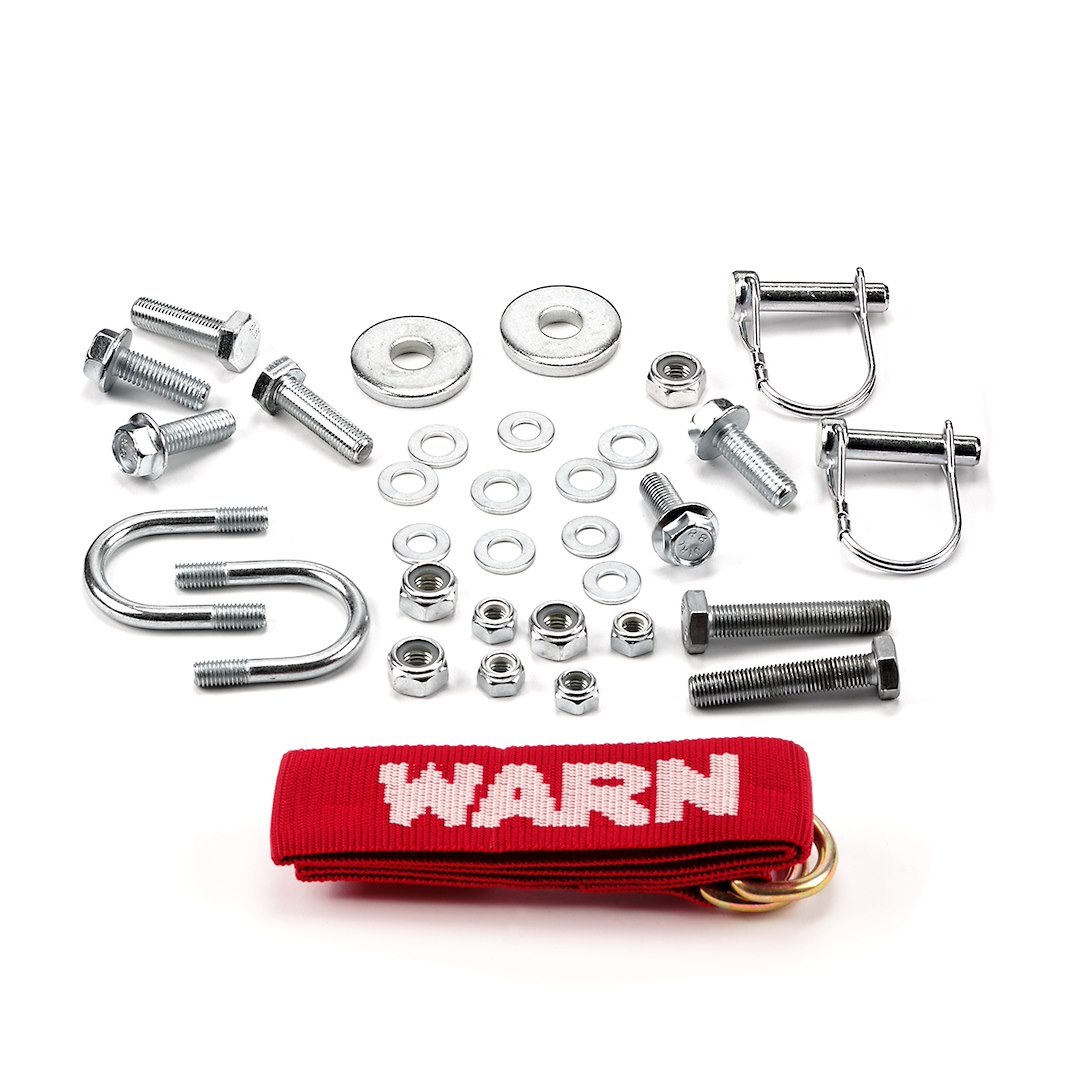 WARN Industries Snow Plow Mount, Provantage ™, Front Kit, Black – 80913
