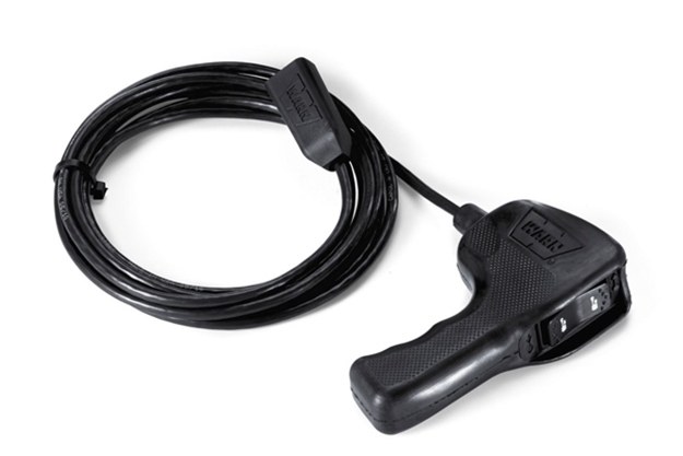 WARN Industries Winch Remote Hand Held Controller, For Powerplant Winches, Plug-IN, 12 Foot Connector Cable – 83653