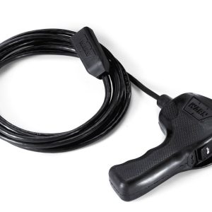WARN Industries Winch Remote Hand Held Controller, Standard Replacement, Plug-IN, 12 Foot Connector Cable – 83665