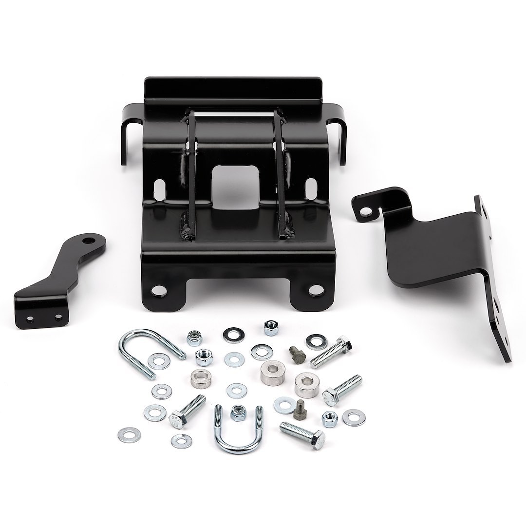 WARN Industries Winch Mount, Fits Rt/Xt 25/30, PV25-35, V20-30 Series Winches Only, Powder Coated, Black – 84704