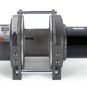 WARN Industries Winch, Industrial Hoist, 24 Volt Electric, 1600 Pound Line Pull Capacity, Without Rope, Without Fairlead, Without Remote – 85159
