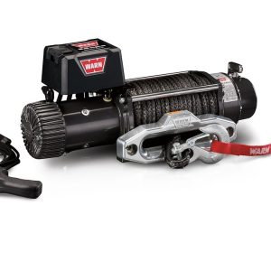 WARN Industries Winch, 9.5XP Series, Vehicle Mounted, Vehicle Recovery Winch, 12 Volt Electric, 9500 Pound Line Pull Capacity – 87310