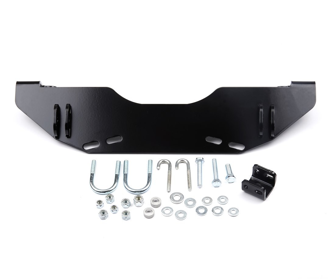 WARN Industries Snow Plow Mount, Center Kit, Black, Includes Mounting Bracket and Hardware. Requires Base Tube Assembly. See Required Parts. – 87686
