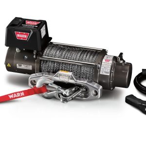 WARN Industries Winch, M8000 Series, Vehicle Mounted, Vehicle Recovery Winch, 12 Volt Electric, 8000 Pound Line Pull Capacity – 87800