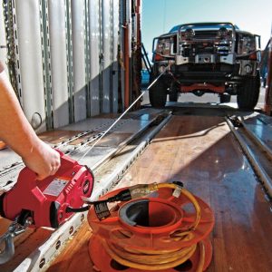 WARN Industries Winch, Pullzall ™, Portable, Lifting and Pulling Winch, Electric, 1000 Pound Line Pull Capacity – 885000