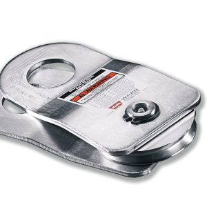 WARN Industries Winch Snatch Block, 20000 Pound Maximum Capacity, For Winch Capacity Up to 10000 Pound with 5/16 Inch Wire Rope – 88899