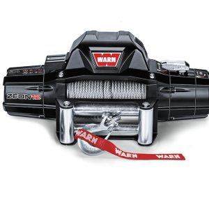 WARN Industries Winch, Zeon ® 12, Vehicle Mounted, Vehicle Recovery Winch, 12 Volt Electric, 12000 Pound Line Pull Capacity, 80 Foot Wire Rope – 89120