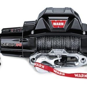 WARN Industries Winch, Zeon ® 8-S, Vehicle Mounted, Vehicle Recovery Winch, 12 Volt Electric, 8000 Pound Line Pull Capacity – 89305