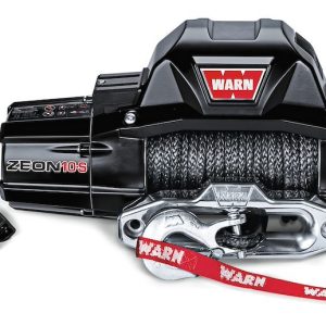 WARN Industries Winch, Zeon ® 10-S, Vehicle Mounted, Vehicle Recovery Winch, 12 Volt Electric, 10000 Pound Line Pull Capacity – 89611