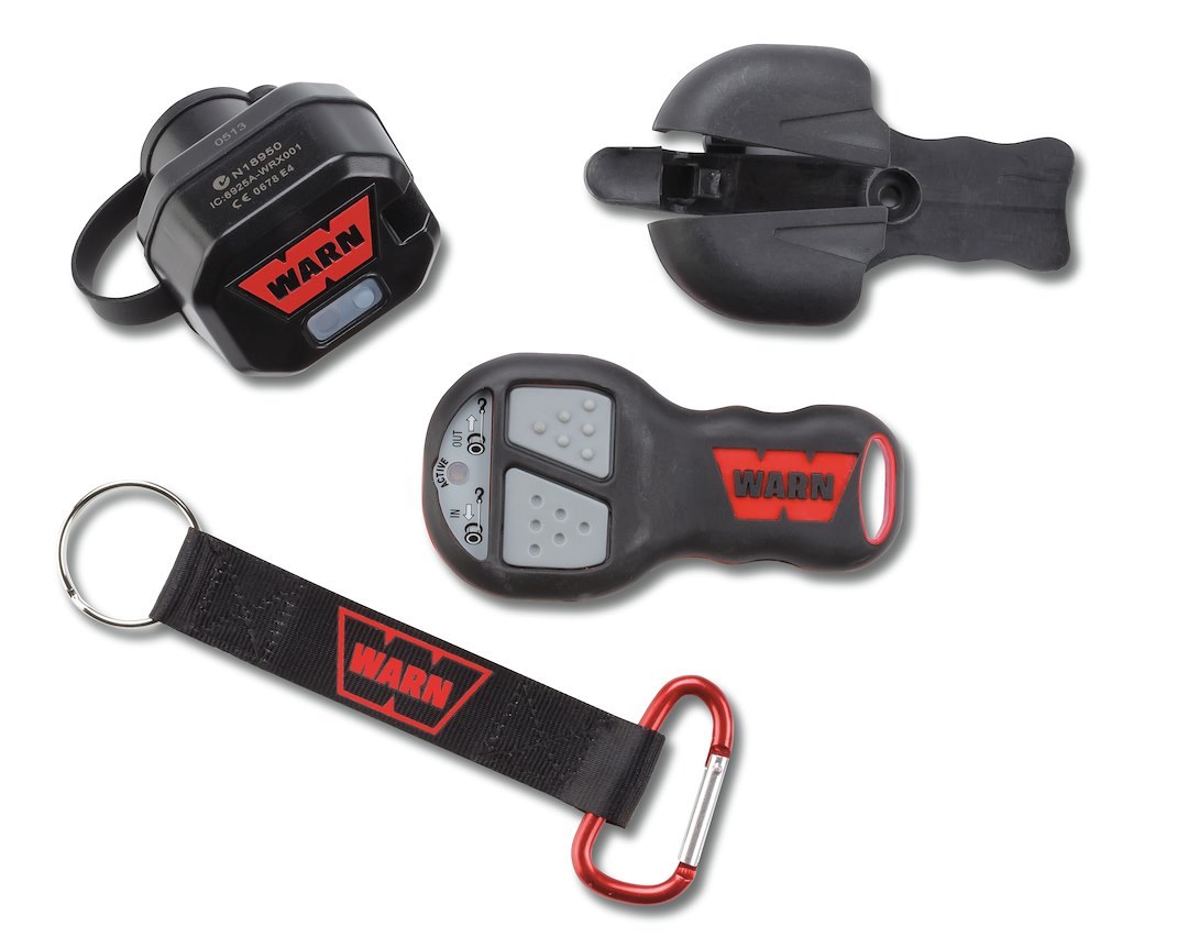 WARN Industries Winch Remote Control System, For Use with Warn Truck and SUV Winches with 5 Wire Electrical System, Wireless – 90287