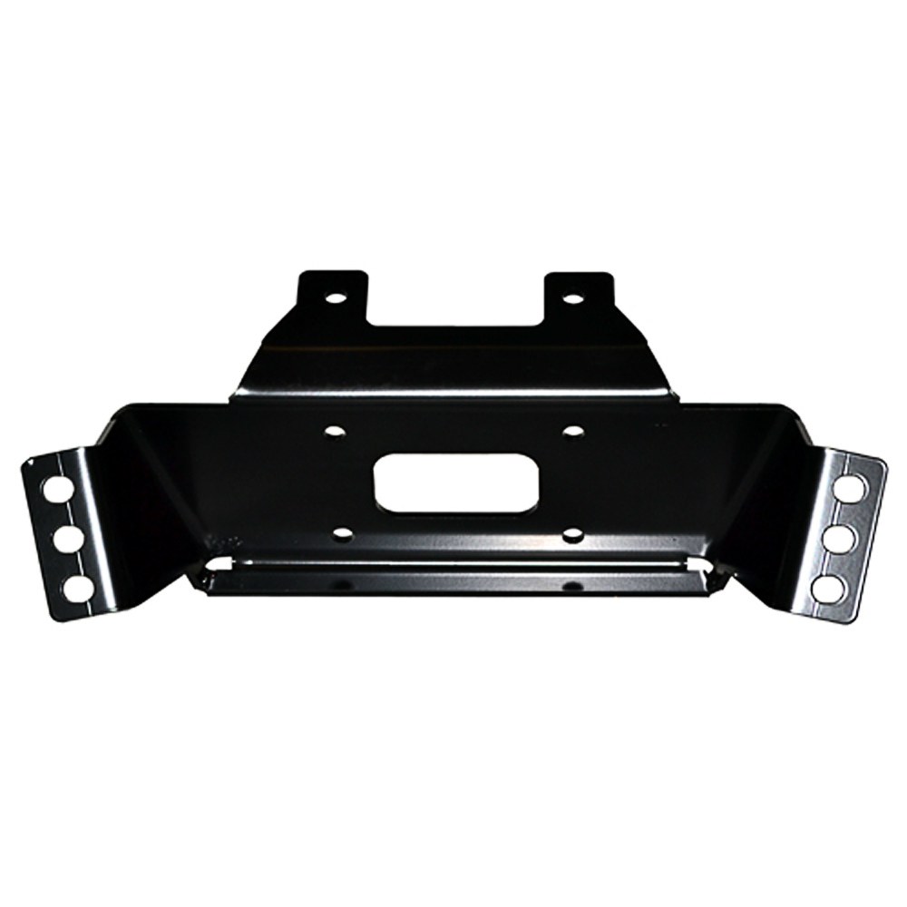 WARN Industries Winch Mount, For Warn Rt/Xt 25/30, PV25-35,V20-30 Series Winches Only, Fixed Mount, Powder Coated, Black – 90459