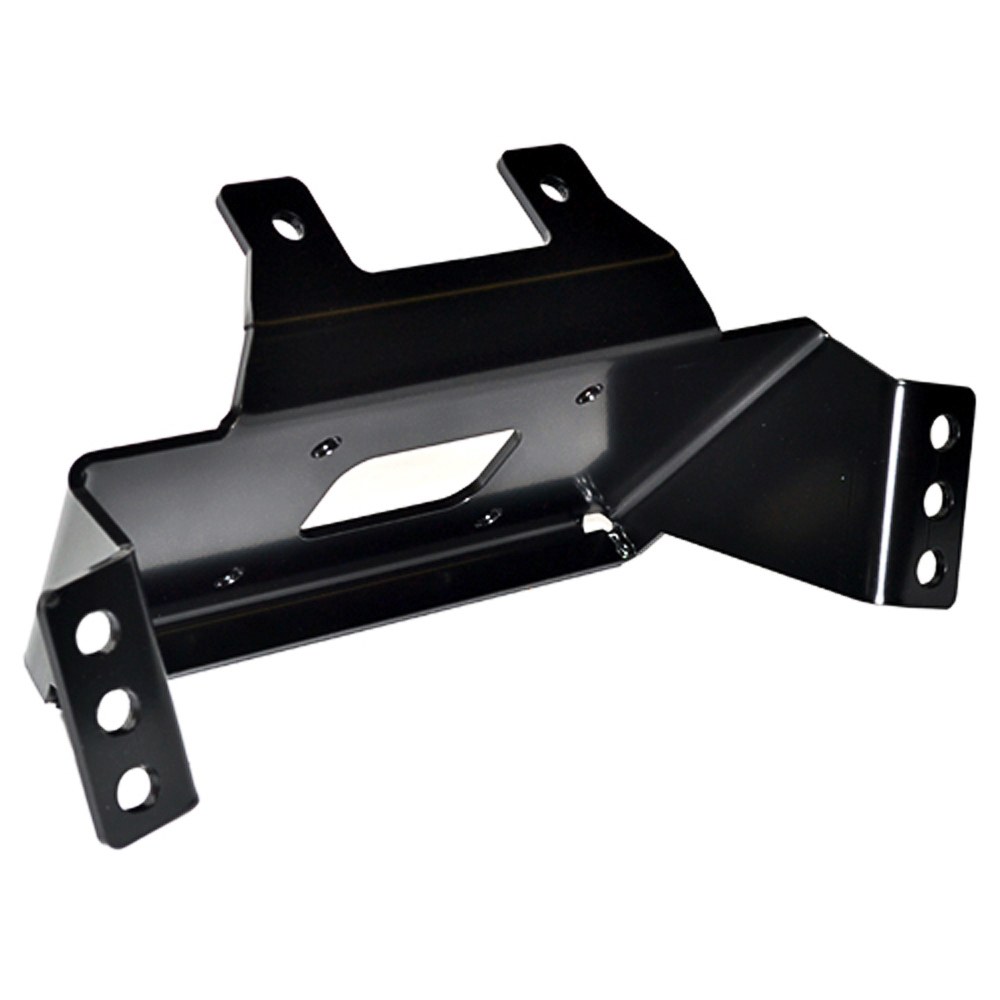 WARN Industries Winch Mount, For Warn Rt/Xt 25/30, PV25-35,V20-30 Series Winches Only, Fixed Mount, Powder Coated, Black – 90459