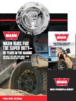 WARN Industries Point of Purchase Display, Warn Hub Brochure Display – 910048