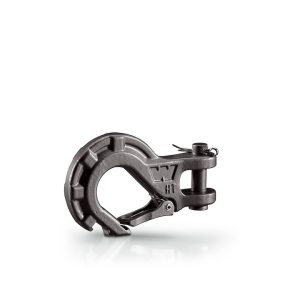 WARN Industries Winch Clevis Hook, Epic ™, For 5000 Pound Capacity Winches and Under, Single – 92089
