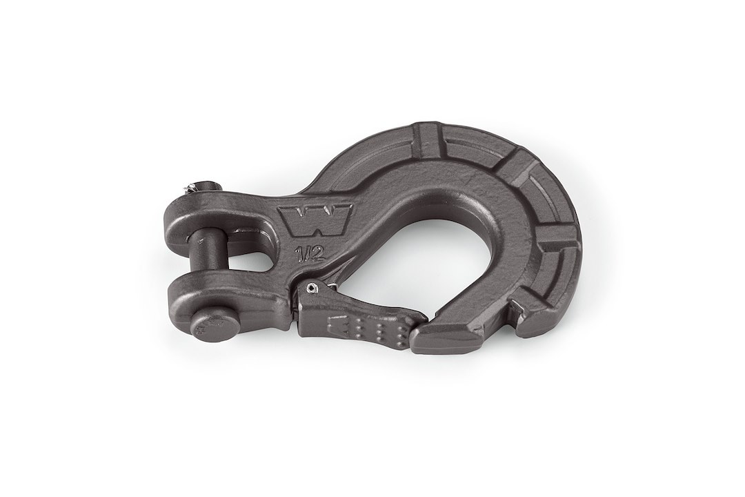 WARN Industries Winch Clevis Hook, Epic ™, For 18000 Pound Capacity Winches and Under, Single – 92091