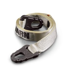 WARN Industries Winch Tree Trunk Protector, Epic ™, 2 Inch Width X 8 Foot Length, 14400 Pound Breaking Strength, White, Nylon Webbing – 92095